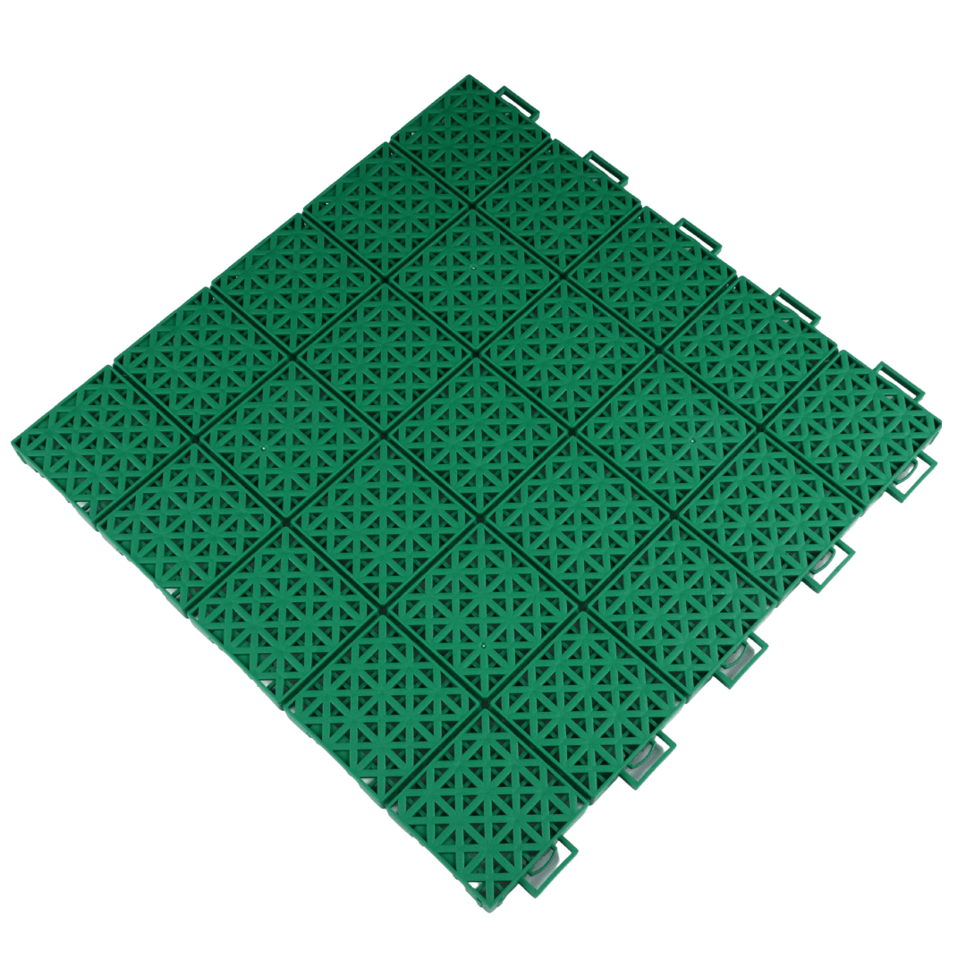 Pickleball Court System with Court Markings
