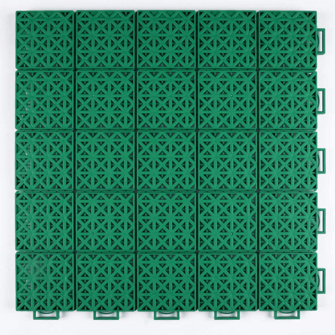 Singles Tennis Court System with Court Markings