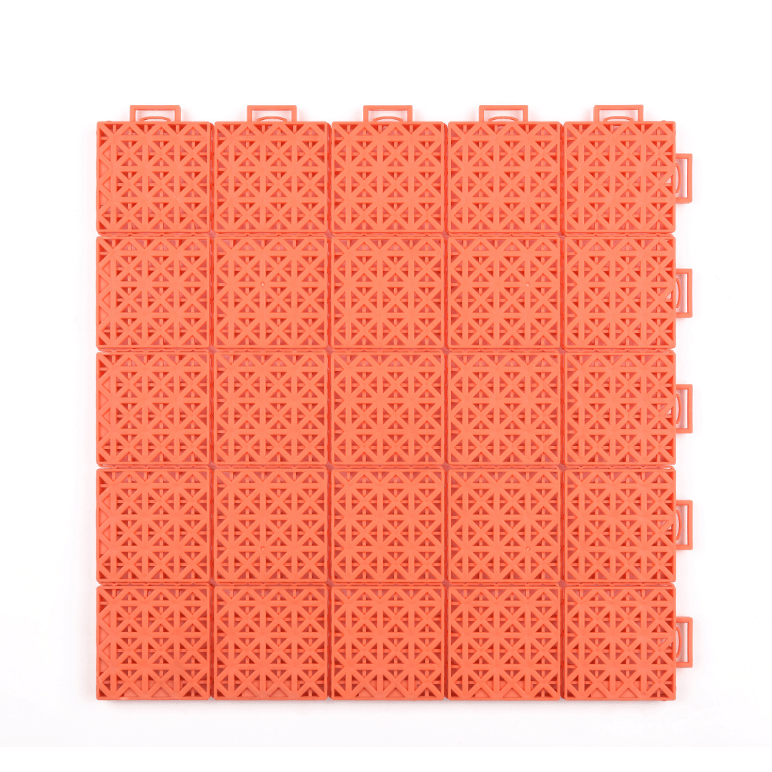 Singles Tennis Court System with Court Markings