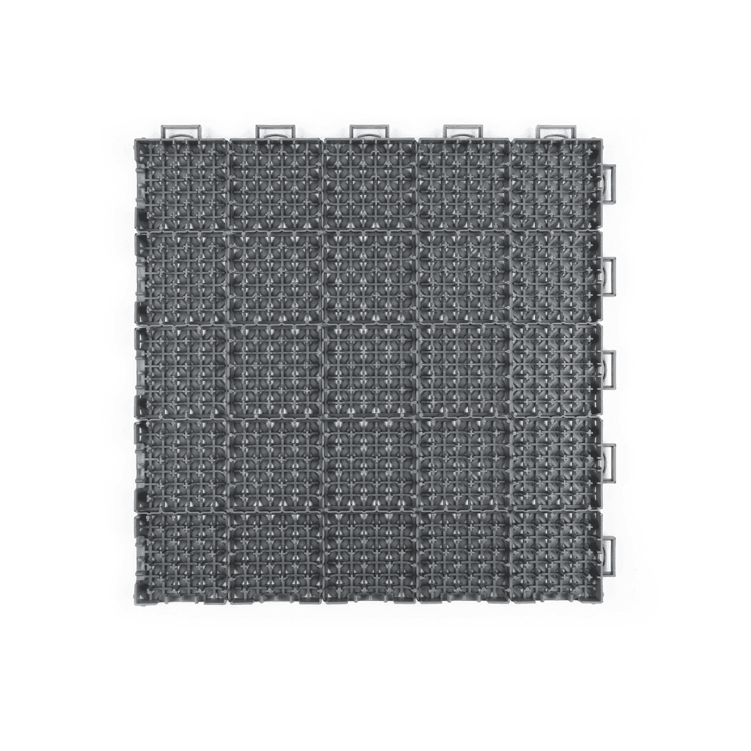 Singles Tennis Court System with Court Markings