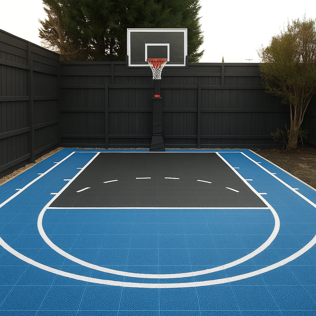 Basketball Court System - Full Court | Includes Court Markings