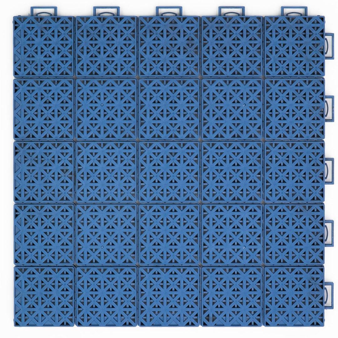Singles Tennis Court System with Court Markings